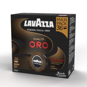 Jaunums ! Lavazza A Modo Mio Qualità Oro Dark Roast 270 g, 36 gab.